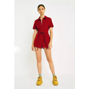 Urban Outfitters Hello Sunshine Corduroy Playsuit Size 0 NWOT